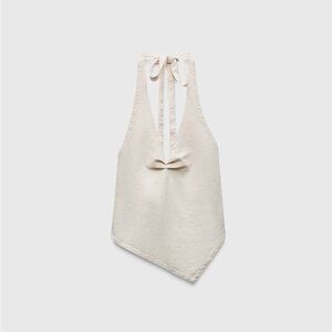 Black Friday Sale Until 12/2 - NWOT - Zara Linen Halter Top